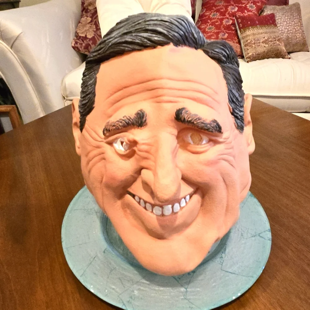 John Kerry Face Full Head Halloween Mask, Adult One Size